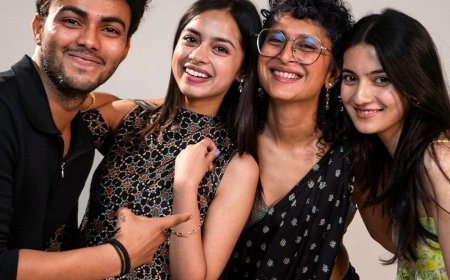 फिल्म 'लापता लेडीज' गैंग के साथ निर्देशक किरण राव की ये तस्वीर हैं 'अति सुंदर'