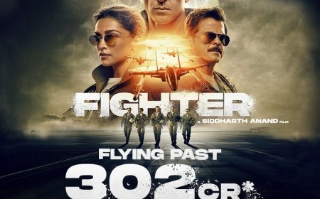 रितिक रोशन अभिनीत 'वायकॉम18 स्टूडियोज' की 'फाइटर' की धूम बरकरार! बॉक्स ऑफिस पर वर्ल्डवाइड कलेक्शन 302 करोड़ के पार!