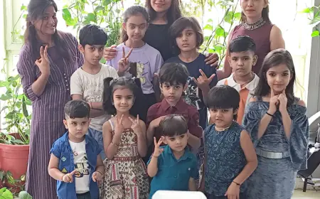 एक्सपर्ट्स ने दिए बच्चों को ग्रूमिंग टिप्स, रैंप वॉक रिहर्सल को किड्स ने किया एंजॉय