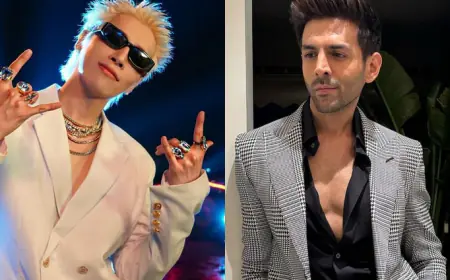 कार्तिक आर्यन स्टारर चंदू चैंपियन के गाने सत्यानास पर के-पॉप स्टार औरा ने किया जमकर डांस