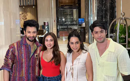 फ़िल्म 'इश्क विश्क रिबाउंड ' की स्टारकास्ट ने जयपुर में किया प्रमोशन