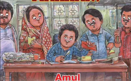 अमूल ने TVF की 'पंचायत सीजन 3' की सक्सेस का क्रिएटिव डूडल के जरिए मनाया जश्न