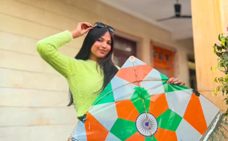 पायल सैनी ने मकर संक्रांति पर दी शुभकामनाएं, पतंगों के संग मनाया उत्सव